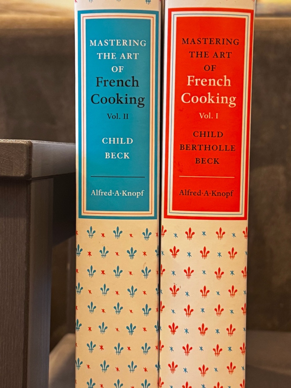 Julia Child Mastering the Art of French Cooking Vol 1 & 2 Hardcover Set